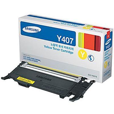 Samsung Clt Y407S Toner Cartridge Yellow SU476A - SuperOffice