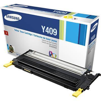 Samsung Clt Y409S Toner Cartridge Yellow SU484A - SuperOffice
