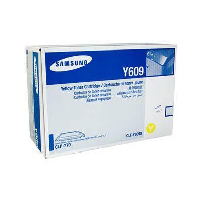 Samsung Clt Y609N Toner Cartridge Yellow SU563A - SuperOffice