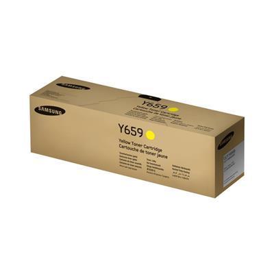 Samsung Clt Y659S Toner Cartridge Yellow SU571A - SuperOffice