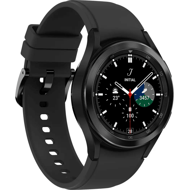 Samsung Galaxy Watch 4 Classic 42mm 1.2" Wi-Fi Bluetooth Black SM-R880NZKAXSA - SuperOffice