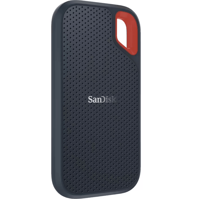SanDisk 1TB Extreme Portable SSD USB3.1 Type-C Type-A Hard Drive SDSSDE60-1T00-G25 - SuperOffice