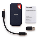 SanDisk 500GB Extreme Portable SSD USB3.1 Type-C Type-A Hard Drive SDSSDE61-500G-G25 - SuperOffice