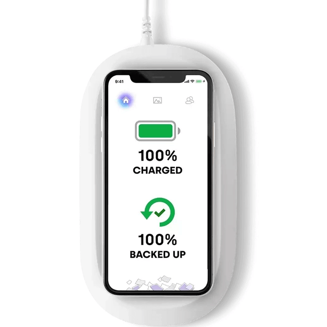 SanDisk SDIZ90N-128G-GN4TE iXpand Wireless Charger 128GB Flash Drive SDIZ90N-128G-GN4TE - SuperOffice