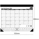 Sasco 2024 Desk Planner Pad Calendar Organiser Month View 555x430mm 1055024 - SuperOffice