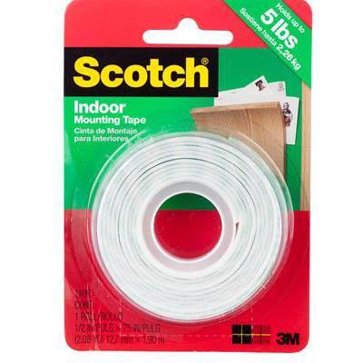 Scotch 110 Indoor Mounting Tape Heavy Duty 13Mm X 1.9M 70006933199 - SuperOffice