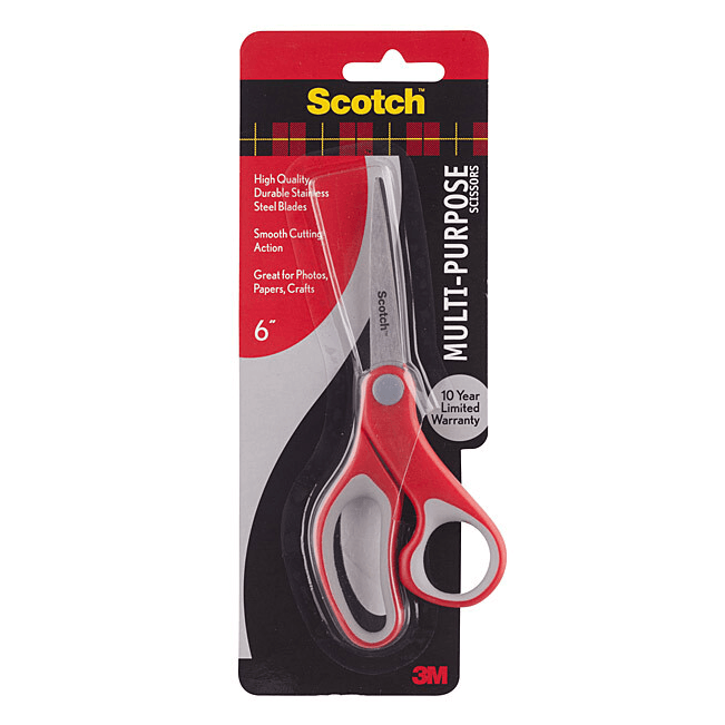 Scotch 1426 Multi-Purpose Scissors 15cm High Quality Durable Steel 70005239523 - SuperOffice