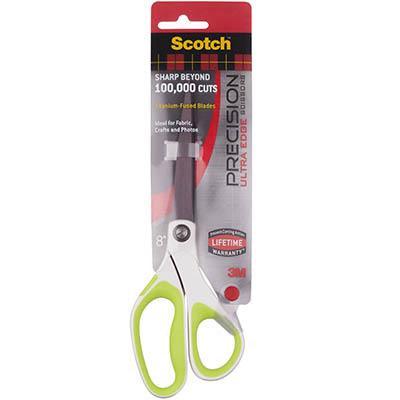 Scotch 1458 Precision Ultra Edge Scissors 8 Inch XA006501655 - SuperOffice