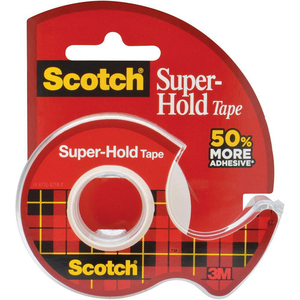 Scotch 198 Super Hold Tape And Dispenser 19Mm X 16.5M 198 - SuperOffice