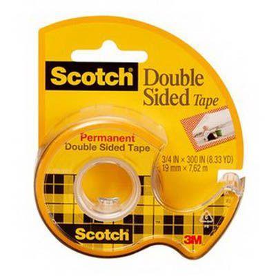 Scotch 237 Double Sided Tape On Dispenser 19Mm X 7.6M 70005162816 - SuperOffice
