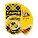 Scotch 237 Double Sided Tape On Dispenser 19mmx7.6m 6 Pack 7010371414 (6 Pack) - SuperOffice