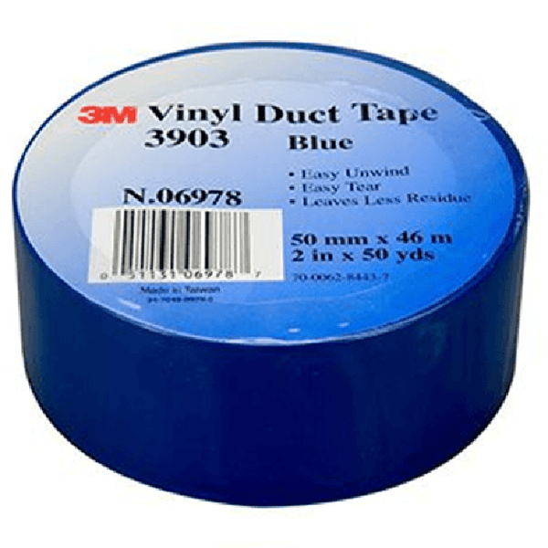 Scotch 3903 Vinyl Tape Duct 50.8Mm X 45.7M Blue 70006711686 / 70007506895 - SuperOffice