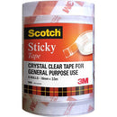 Scotch 502 Sticky Tape 18mm X 33m Pack 8 AB010623952 - SuperOffice