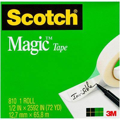 Scotch 810 Magic Tape 12Mm X 66M 70016044219 - SuperOffice