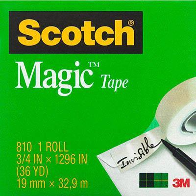 Scotch 810 Magic Tape 19Mm X 33M 70016031984 - SuperOffice