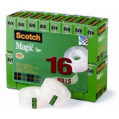 Scotch 810 Magic Tape Multi Pack 19Mm X 25M Pack 16 70005101376 - SuperOffice