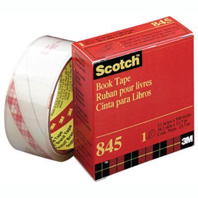 Scotch 845 Book Protection Tape 76Mm X 13.7M 70016014667 - SuperOffice