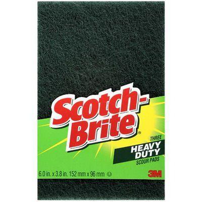 Scotch-Brite 75 Scourer Heavy Duty Dark Green WN300930859 - SuperOffice