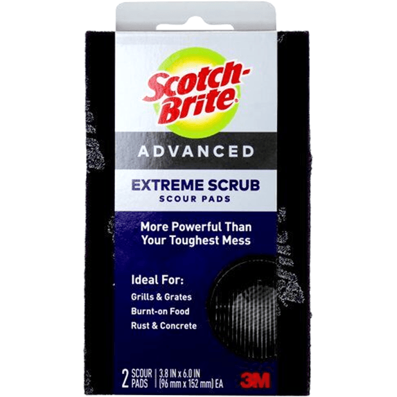 Scotch-Brite Advanced Extreme Scrub Scour Pads 2 Pack 70007029054 - SuperOffice