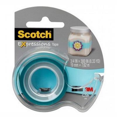 Scotch C214 Expressions Magic Tape Turquoise 70005180412 - SuperOffice
