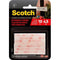 Scotch Extreme Fastener 25 X 76Mm Clear Pack 2 Pairs RF6730 - SuperOffice