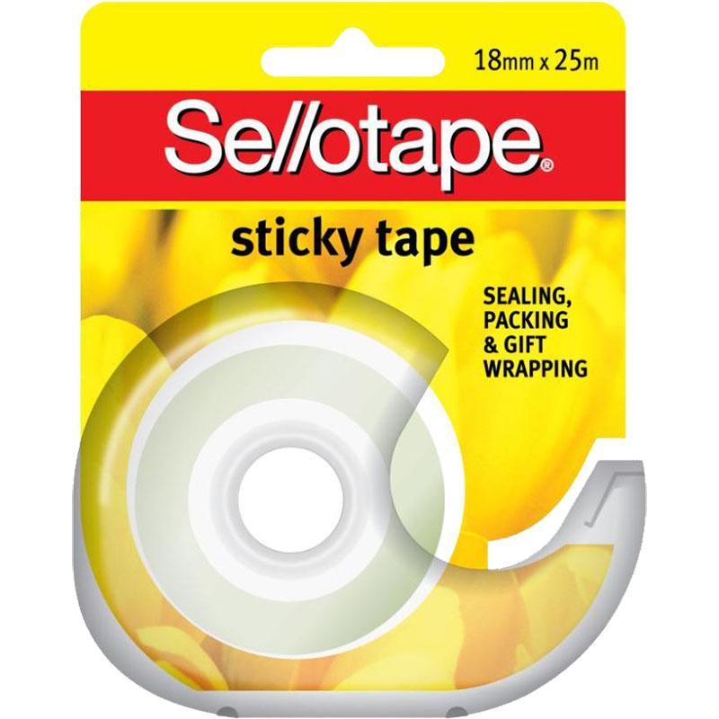 Sellotape Sticky Tape Dispenser 18mmx25m 960115 - SuperOffice