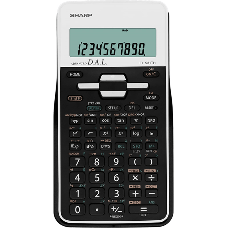 Sharp 270 Maths Function Scientific Calculator EL531THBWH EL531THBWH - SuperOffice