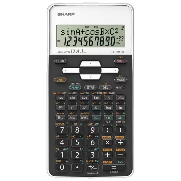 Sharp 270 Maths Function Scientific Calculator EL531THBWH EL531THBWH - SuperOffice