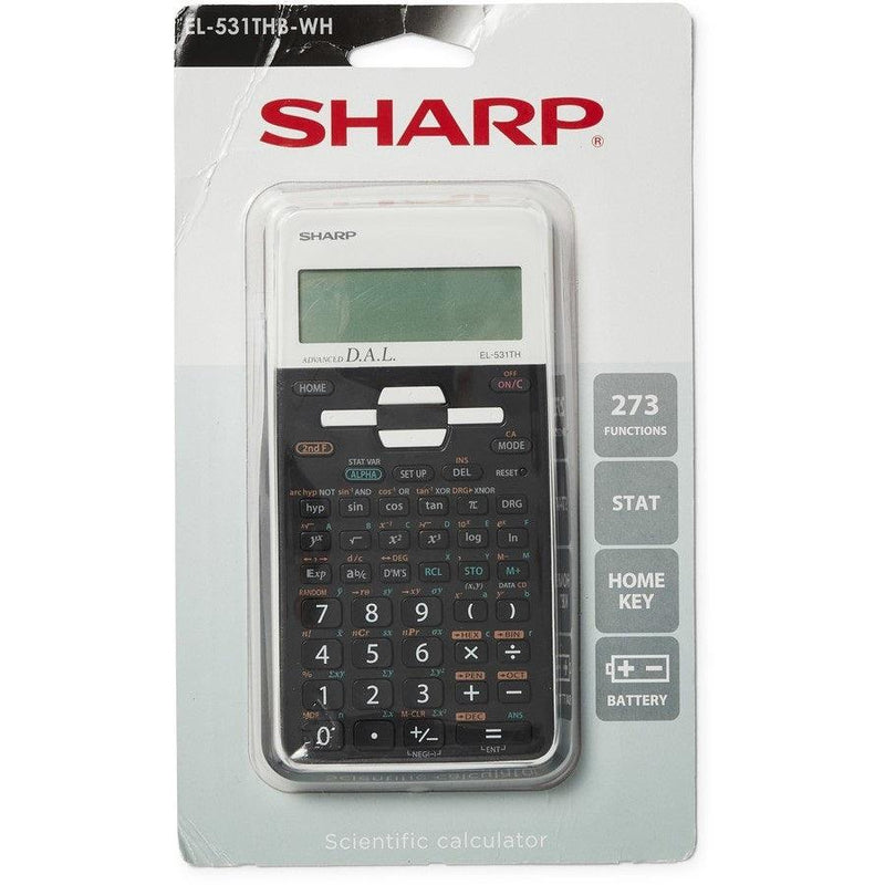 Sharp 270 Maths Function Scientific Calculator EL531THBWH EL531THBWH - SuperOffice