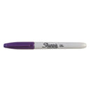 Sharpie Fine Point Permanent Marker 1.00mm Purple Box of 12 30038 (Box of 12) - SuperOffice