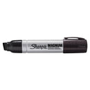 Sharpie Magnum Permanent Marker 15.0mm Chisel Tip Black 44001A (Box of 12) - SuperOffice