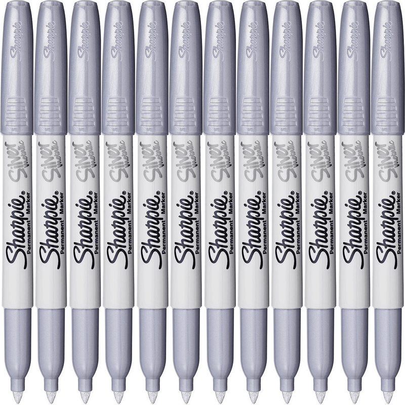 Sharpie Marker Fine Metallic Silver 39013 - SuperOffice