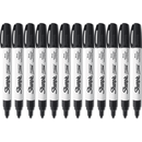 Sharpie Paint Marker Oil Based Medium 1.5mm Black Pack 12 35549 (Box 12) - SuperOffice