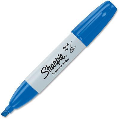 Sharpie Permanent Marker Chisel Point Blue 38203 - SuperOffice