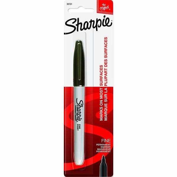 Sharpie Permanent Marker Fine Point 1.0Mm Black 30101PP - SuperOffice