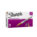 Sharpie Permanent Marker Fine Point 1.0mm Metallic Bronze Pack 12 1823890 (Box 12) - SuperOffice