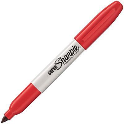 Sharpie Permanent Marker Super Large Bullet Point Red 33002 - SuperOffice