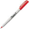 Sharpie Permanent Marker Ultra Fine 0.3Mm Red 37002 - SuperOffice