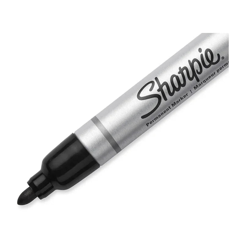 Sharpie Pro Metal Permanent Marker Bullet Point 4mm Black Pack 4 1794272 - SuperOffice