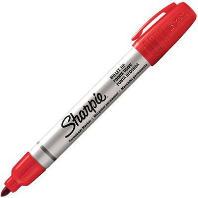 Sharpie Pro Permanent Marker Bullet 1.5Mm Red S20093049 - SuperOffice