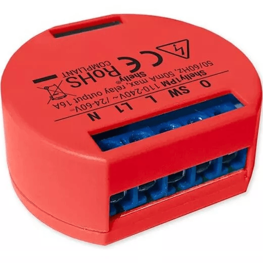 Shelly 1PM Wi-Fi Relay Switch Smart Home Automation SHELLY1PM - SuperOffice