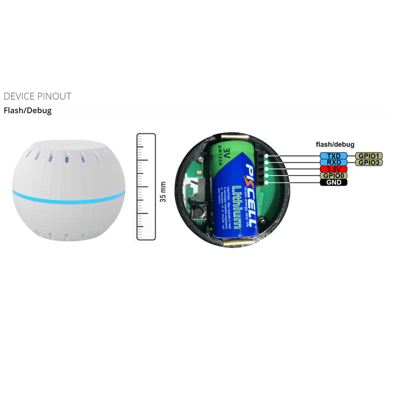 Shelly Smart Home H&T Humidity & Temperature Sensor WiFi White ShellyHTW - SuperOffice