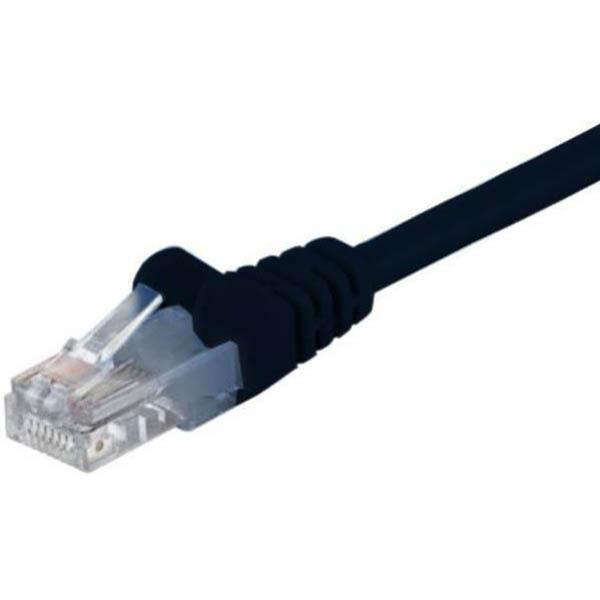 Shintaro Cat5E Patch Lead 3 Meter Black 01SHCAT5E3MBLK-R - SuperOffice
