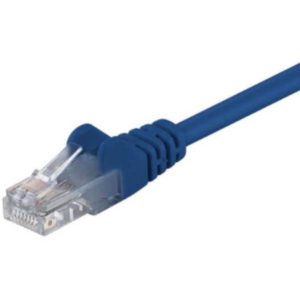 Shintaro Cat5E Patch Lead 50 Meter Blue 01SHCAT5E50MBLU-B - SuperOffice