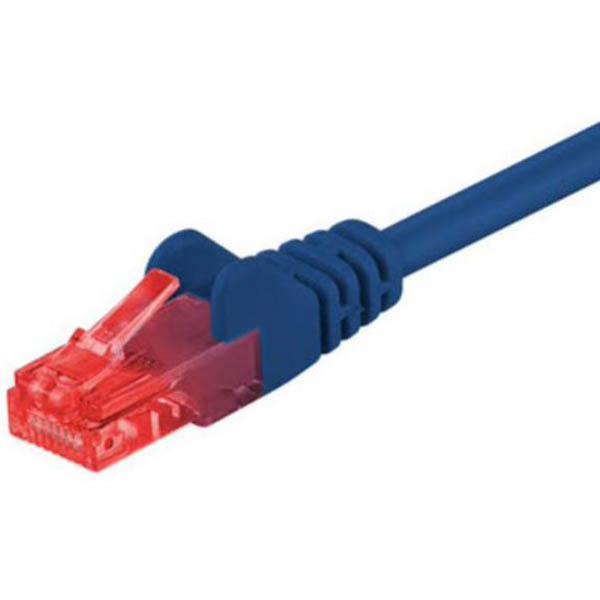 Shintaro Cat6 Patch Lead 2 Meter Blue 01SHCAT62MBLU-R - SuperOffice