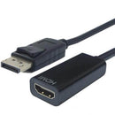 Shintaro Displayport To 4K Hdmi Adapter Black 13SH-ADDPHD4K - SuperOffice