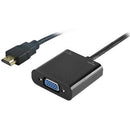 Shintaro Hdmi To Vga Adapter With 3.5Mm Audio Black 13SH-ADHDVGA35 - SuperOffice