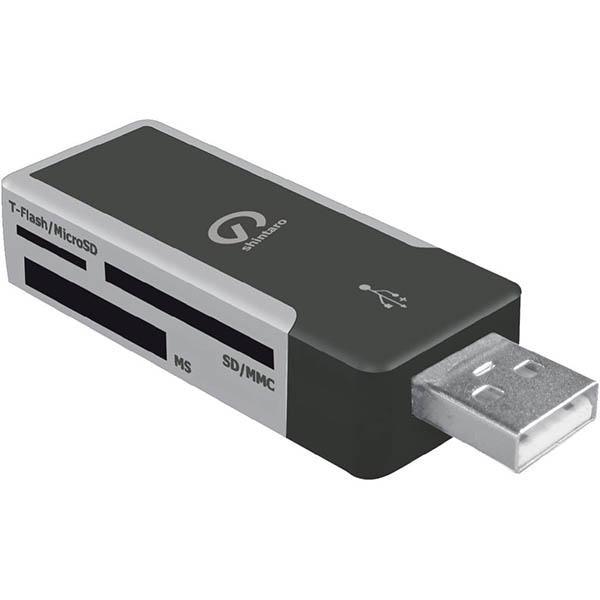 Shintaro Mini Multi SD/Micro/MMC/MS Card Reader USB Dongle 09SHMCRM - SuperOffice