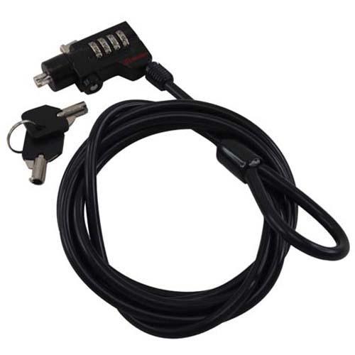 Shintaro Notebook Lock Combination And Key Black 14SHLOCK-COMBOKEY - SuperOffice