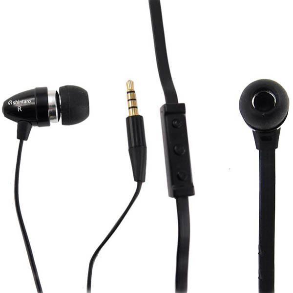 Shintaro Stereo Earphone And Microphone Flat Cable 14SH-EARFVM - SuperOffice